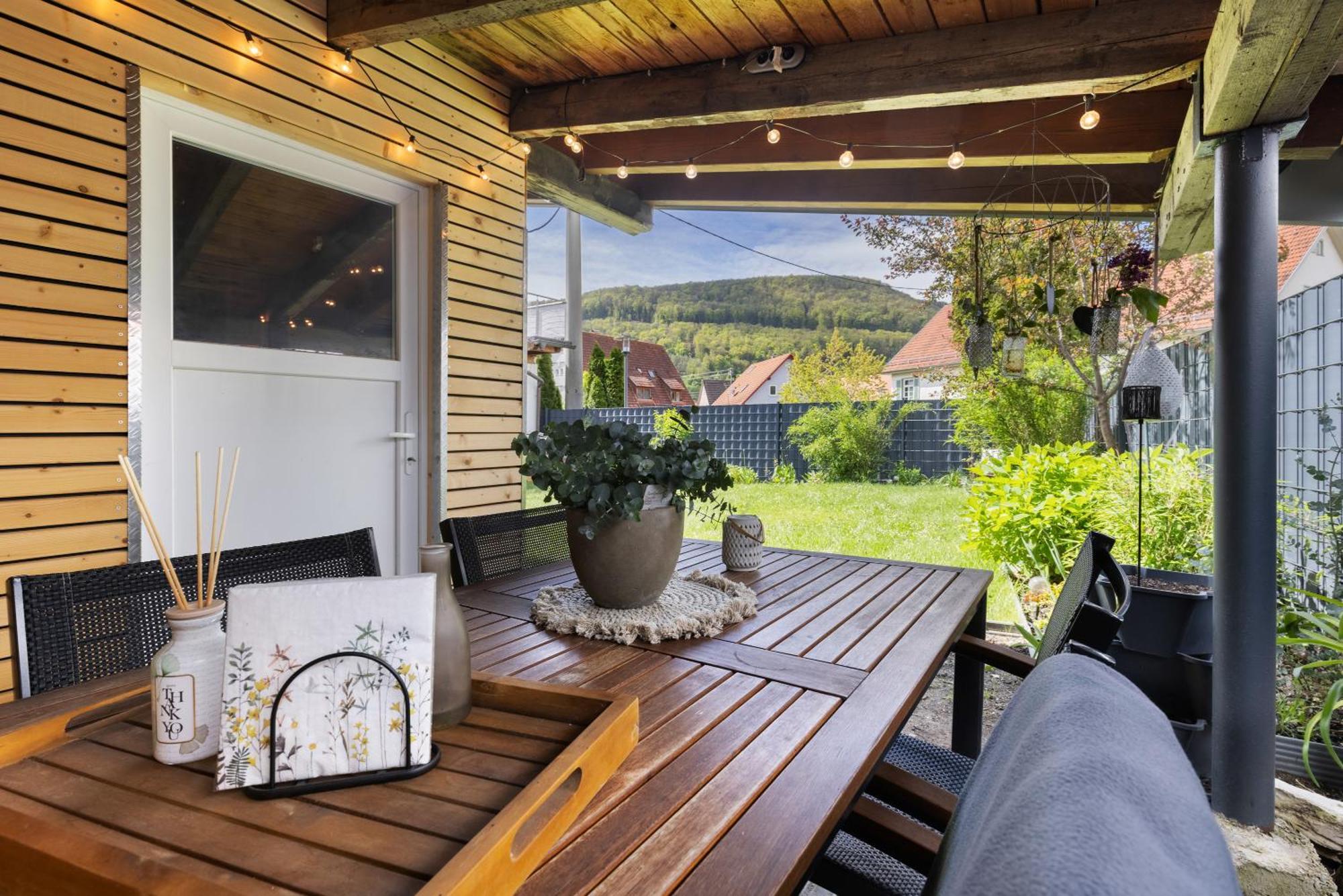 Ferienwohnung Mittenglueck Unterlenningen Bagian luar foto
